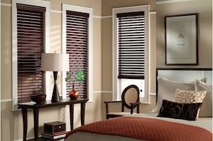 blinds, faux wood blinds